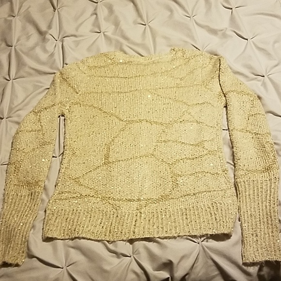 SPARKLE w/VERA WANG sweater - Picture 2 of 3